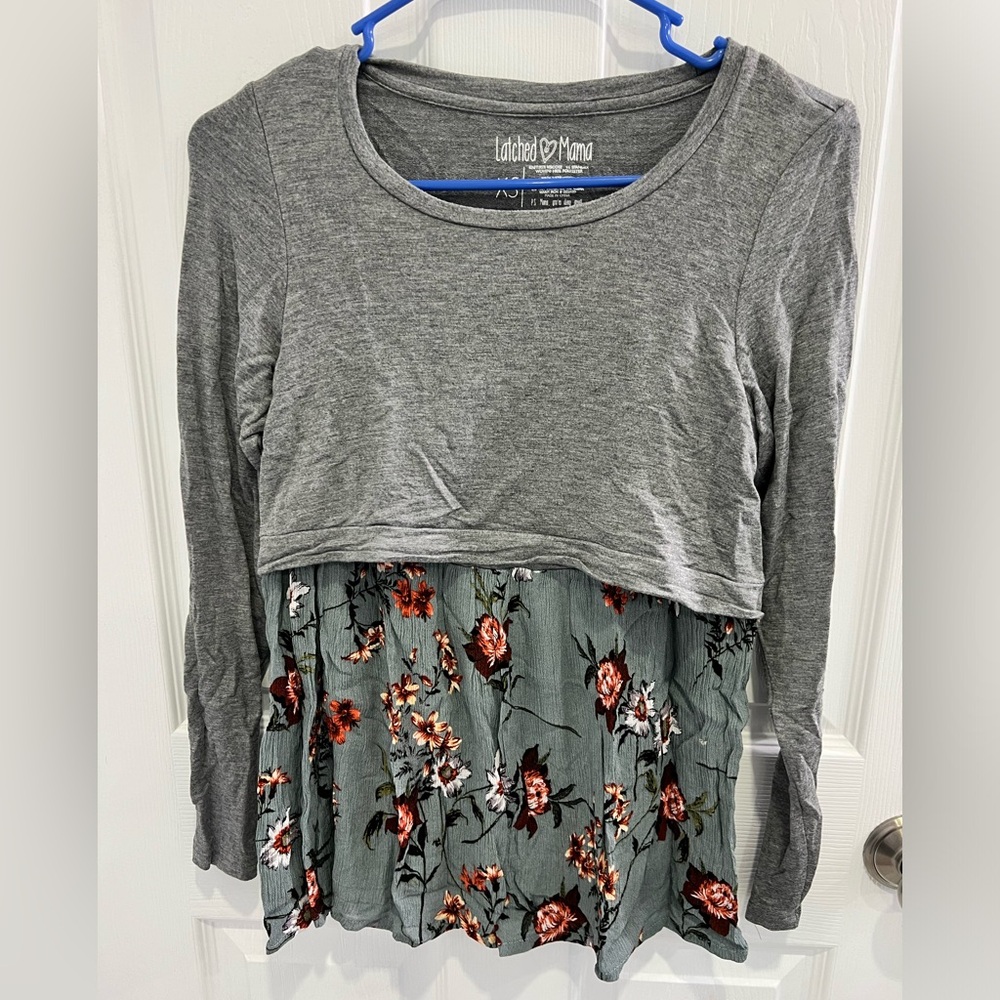 Latched mama blouse xs